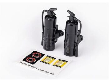 Traxxas TRX8422-BLK Fire extinguisher, black (2) - twee zwar