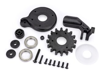 Traxxas TRX8791 Plastic components, locking lever/ assembly hardware (for #8796 or 8797 RC car/truck stand) - een set van