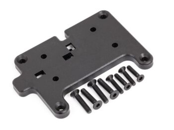 Traxxas TRX8844X Mounting plate, winch/ 3x15mm CCS (4)/ 2.5x12mm CCS (4) (fits TRX-6 Ultimate RC Hauler)