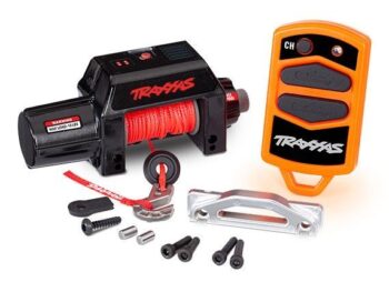 Traxxas TRX8855 Winch kit with wireless controller, TRX-4 - een zwar