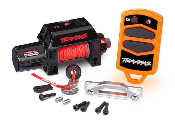 Winch kit with wireless controller, TRX-4 Traxxas TRX8855 Winch kit with wireless controller, TRX-4 - een zwar