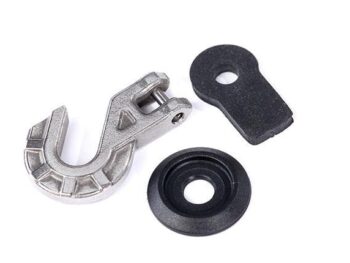 Traxxas TRX8863 Hook, winch (steel) - een zilverkle