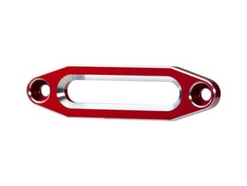 Traxxas TRX8870R Fairlead, winch, aluminum (red-anodized) (use with front bumpers #8865, 8866, 8867, 8869, or 9224) - rood