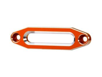 Traxxas TRX8870T Fairlead, winch, aluminum (orange-anodized) (use with front bumpers #8865, 8866, 8867, 8869, or 9224) - een langwer