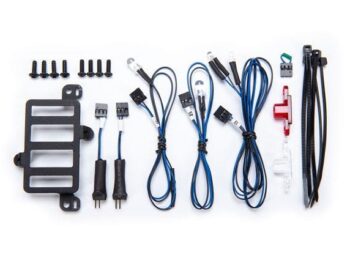 Traxxas TRX8893 Installation kit, Pro Scale Advanced Lighting Control System, TRX-4 Mercedes G 500 & G 63 (includes mount, rear bumper lens, turn signal, reverse light & fog light harnesses, hardware) - een
