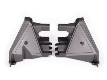 Traxxas TRX8939X Shock tower, rear (left & right halves) - twee