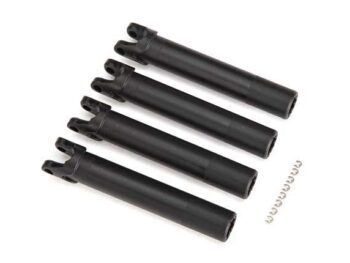 Traxxas TRX8993A HALF SHAFT OUTER EXTENDED WIDEMAXX - vier zwarte