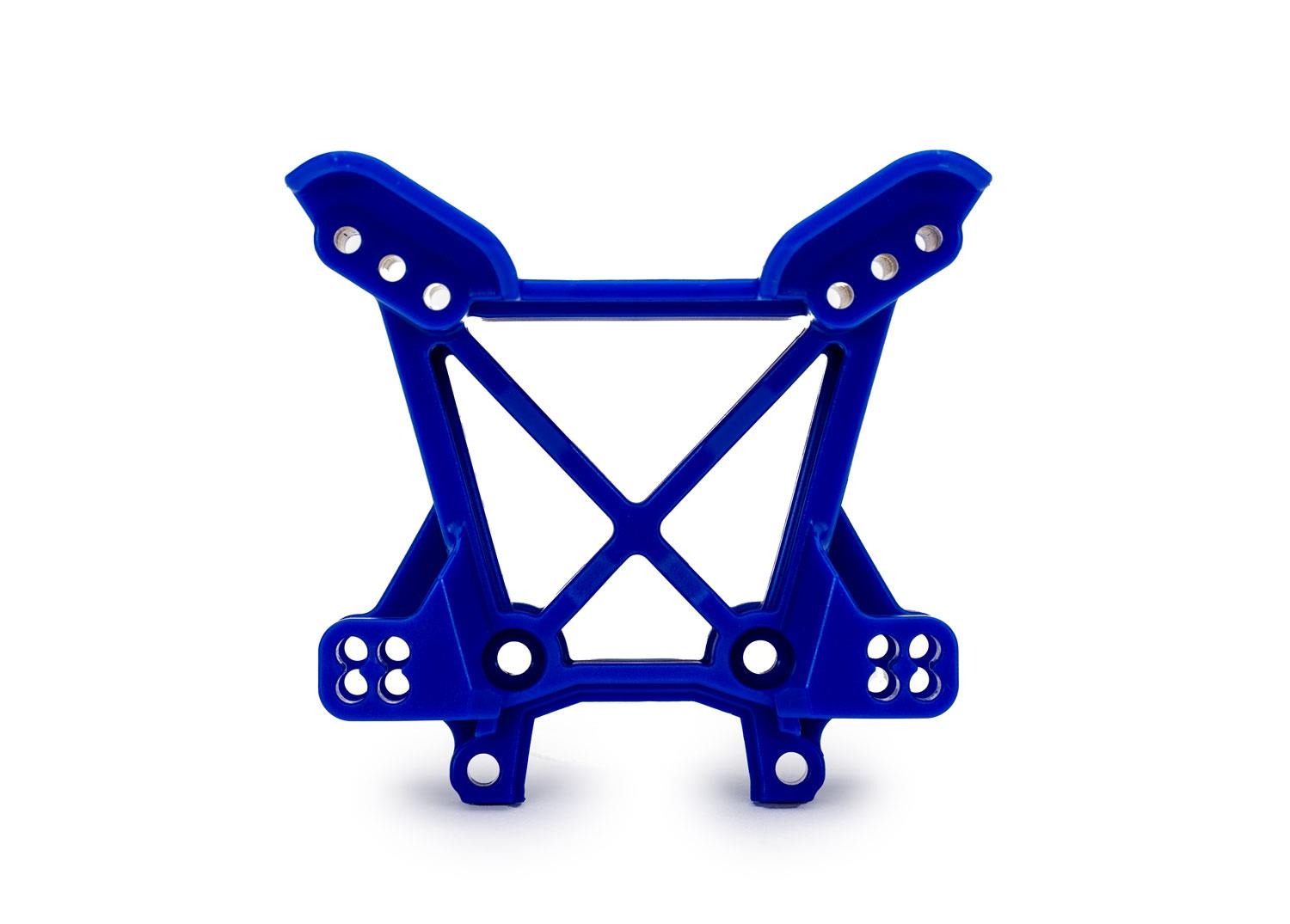 Shock tower, front (blue) Traxxas TRX9033-BLUE Shock tower, front (blue) - een felblau