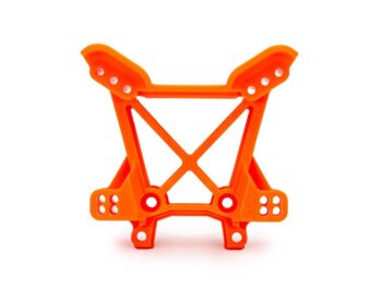 Traxxas TRX9033-ORNG Shock tower, front (orange) - een feloranje