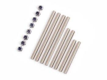 Traxxas TRX9042X Suspension pin set, extreme heavy duty, complete (front and rear) (hardened steel) (3x52mm (4), 3x32mm (2), 3x40mm (2))/ M2.5x0.45mm NL (4) (for use with #9080 upgrade kit) - een set van