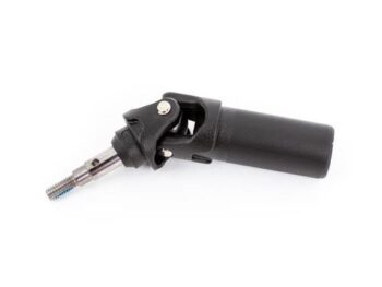 Traxxas TRX9056 Stub axle assembly, front, outer, extreme heavy duty (1) (left or right) (assembled with internal-splined half shaft) (for use with #9080 upgrade kit) - een zwar
