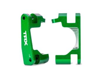 Traxxas TRX9063-GRN Green Aluminum Caster Blocks (L&R) - twee felgro