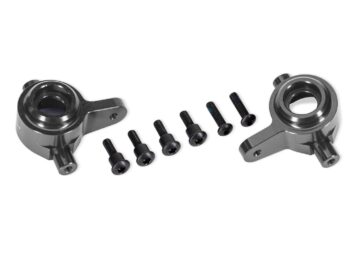 Traxxas TRX9064-GRAY Gray Aluminum Steering Blocks (L&R) - twee