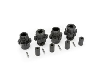 Traxxas TRX9085 Wheel hubs, hex (4)/ axles (4)/ axle pins (4) - vier