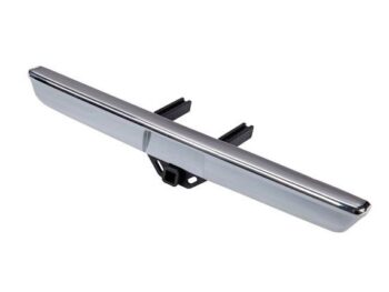 Traxxas TRX9124 Bumper, rear (chrome)/ bumper mount/ 3x10 BCS (2) - een gl