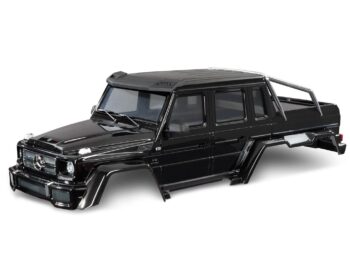 Traxxas TRX9129-BLK Body, Mercedes-Benz G 63, Clipless, Black - glanz