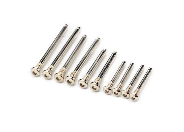 Traxxas TRX9142 Suspension pin set, extreme heavy duty, complete (front and rear) (2.5x26mm (4), 3x32mm (2), 3x40mm (2), 3x46mm (2)) (for use with #9180, 9181, 9182 upgrade kit)