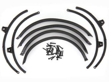 Traxxas TRX9227 Fender flares, front & rear (2 each)/ flare mounts (4)/ 2x8 CS (24) (fits #9211 body) - een set