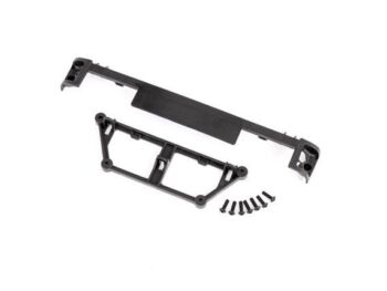 Traxxas TRX9228 Body mounts (front & rear)/ 3x10mm BCS (7) (fits #9212 body) - twee zwarte kunst