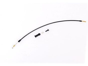Traxxas TRX9283 Cable, T-lock, rear (185mm) - zwarte kabel