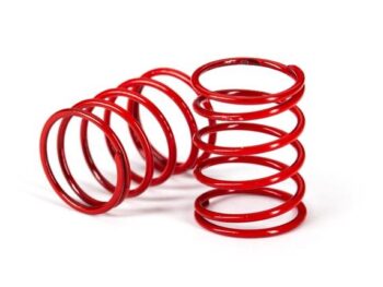 Traxxas TRX9361 Springs, shock (red) (1.029 rate) (2) - twee glanzend