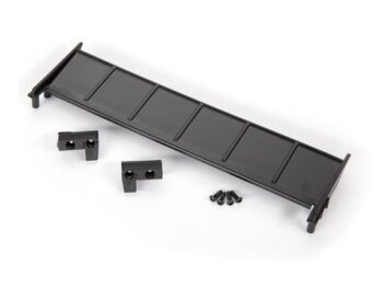 Traxxas TRX9414 Wing, Chevrolet C10/ support/ side plates (left & right)/ 3x10 BCS (4) - een zwar