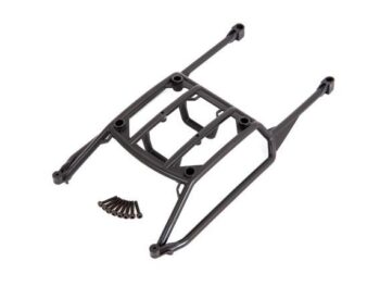 Traxxas TRX9513 Body support, center/ 3x16 CS (8) - zwart