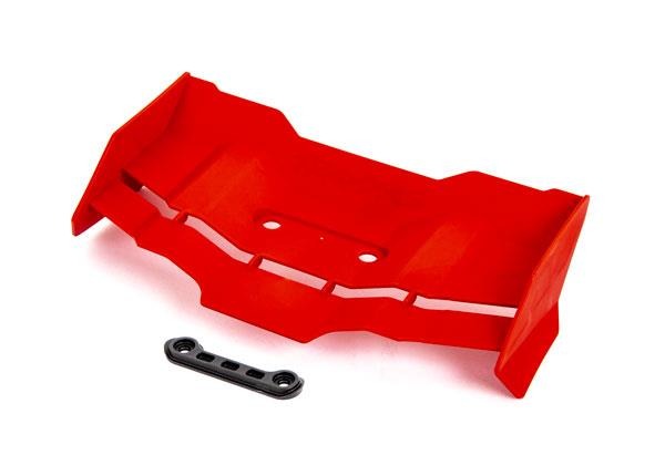 Wing/ wing washer (red) Traxxas TRX9517R Wing/ wing washer (red) - een