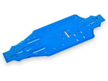 Traxxas TRX9522 Chassis, aluminum (blue-anodized) - een lang