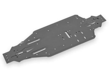 Traxxas TRX9522A Chassis, aluminum (dark titanium-anodized) - een langwer
