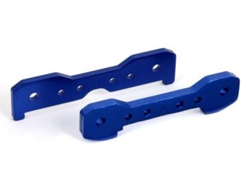 Traxxas TRX9527 Tie bars, front, 6061-T6 aluminum (blue-anodized) - twee blauw