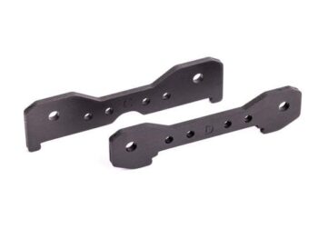 Traxxas TRX9528A TIE BARS, REAR, 6061-T6 ALUMINUM (DARK TITANIUM-ANODIZED) (FITS SLEDGE) - twee donkerg