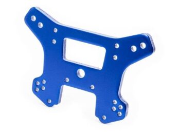Traxxas TRX9539 Shock tower, front, 6061-T6 aluminum (blue-anodized) - een blau