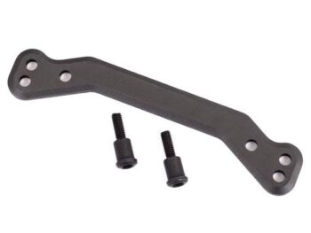 Traxxas TRX9546A DRAGLINK, STEERING, 6061-T6 ALUMINUM (DARK TITANIUM-ANODIZED)/ 3X14MM SS (2) - een donkergri