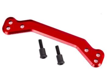 Traxxas TRX9546R DRAGLINK, STEERING, 6061-T6 ALUMINUM (RED-ANODIZED)/ 3X14MM SS (2) - rood