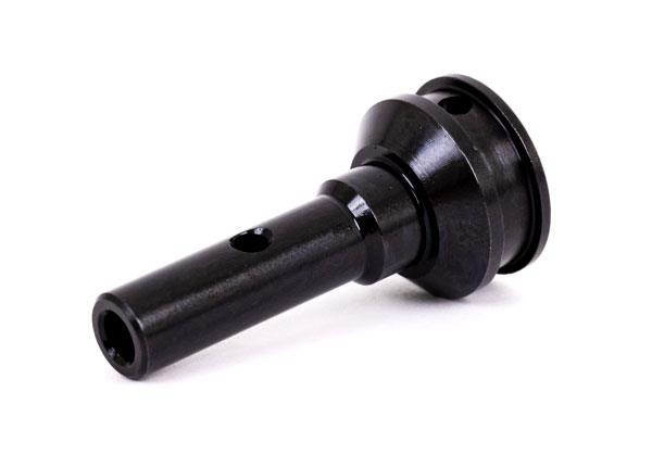Stub axle, front Traxxas TRX9553 Stub axle, front - zwart metalen