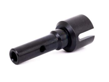 Traxxas TRX9554 Stub axle, rear (for use only with #9557 rear driveshaft) - een donkergri