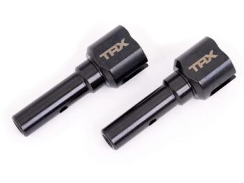 Traxxas TRX9554X Stub axles steel Sledge (2) - twee zwarte
