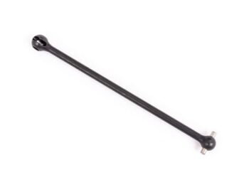 Traxxas TRX9557X Driveshaft, rear, steel constant-velocity (shaft only) (1) (for use only with #9654X rear steel CV driveshafts) - een lange