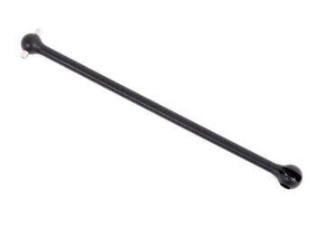 Traxxas TRX9558 Driveshaft, front, steel constant-velocity (shaft only, 5mm x 133.5mm) (1) - een lange, slanke, zwarte
