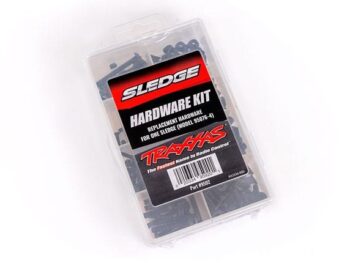 Traxxas TRX9592 Hardware kit, Sledge (contains all hardware used on Sledge) - een transpar