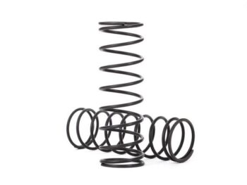 Traxxas TRX9659 Springs, shock (natural finish) (GT-Maxx) (1.487 rate) (85mm) (2) - twee zwarte, sp
