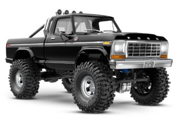 Traxxas TRX97044-1BLK Traxxas TRX-4M Ford F-150 High Trail Edition, Black - een zwar