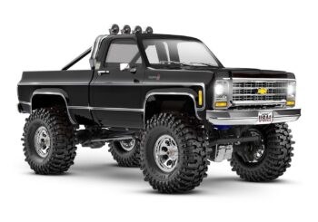 Traxxas TRX97064-1BLK Traxxas TRX-4M High Trail Crawler with 1979 Chevrolet K10 Truck Body: 1/18-Scale 4WD Electric Truck Black