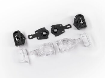Traxxas TRX9718 LED lenses, body, front & rear (complete set) (fits #9711 body) - een set