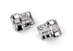 Bright Chrome Axle Covers (F&R)