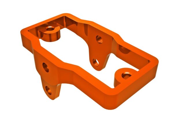 Traxxas TRX9739-ORNG Servo mount, 6061-T6 aluminum (orange-anodized)