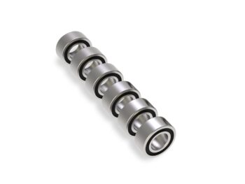 Traxxas TRX9745R Ball bearing set, transmission, black rubber sealed (contains 3x6x2.5mm bearings (6)) - zes
