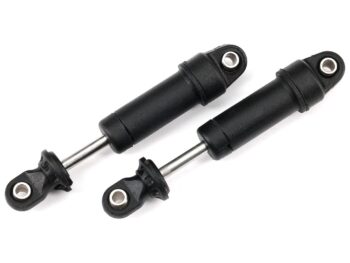 Traxxas TRX9764 Shocks, GTM (assembled w/o springs) (2) - twee zwarte