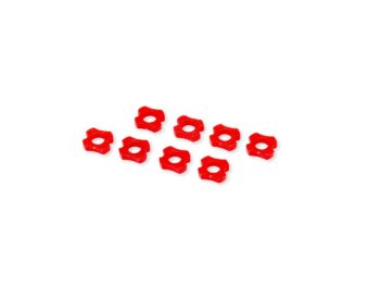 Traxxas TRX9865 Red Piston Dampers (8) - acht